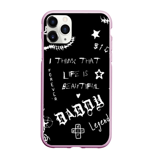 Чехол для iPhone 11 Pro матовый Life is beautiful Фото 01 Чехол для iPhone 11 Pro матовый Life is beautiful Фото 01