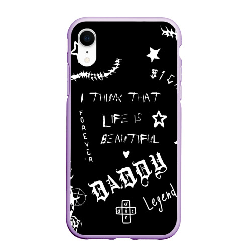 Чехол для iPhone XR матовый Life is beautiful Фото 01 Чехол для iPhone XR матовый Life is beautiful Фото 01