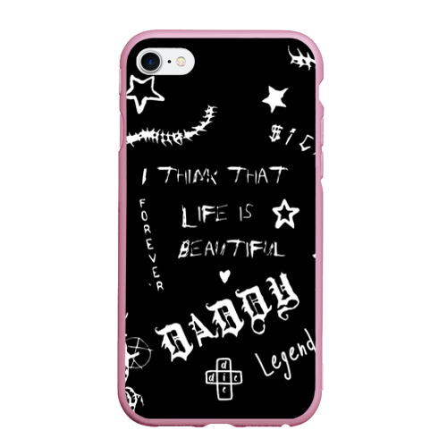 Чехол для iPhone 6/6S матовый Life is beautiful Фото 01 Чехол для iPhone 6/6S матовый Life is beautiful Фото 01