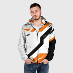 Мужская ветровка 3D Cs:go - Asiimov new 2019 - фото 2