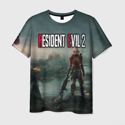 Мужская футболка 3D Resident Evil 2, цвет 3D печать