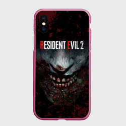 Чехол для iPhone XS Max матовый Resident Evil 2 Remake