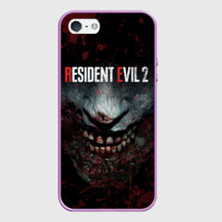 Чехол для iPhone 5/5S матовый Resident Evil 2 Remake