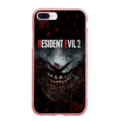 Чехол для iPhone 7Plus/8 Plus матовый Resident Evil 2 Remake