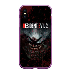 Чехол для iPhone XS Max матовый Resident Evil 2 Remake