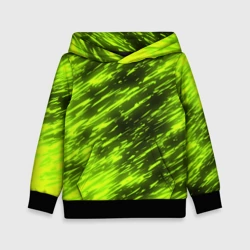 Детская толстовка 3D Зеленый огонь