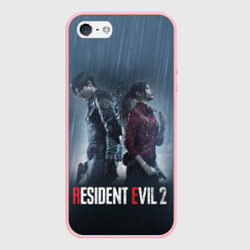Чехол для iPhone 5/5S матовый Resident Evil 2 Remake