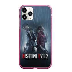 Чехол для iPhone 11 Pro Max матовый Resident Evil 2 Remake