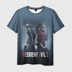 Мужская футболка 3D Resident Evil 2 Remake