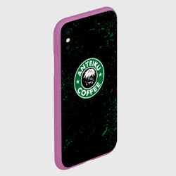 Чехол для iPhone XS Max матовый Anteiku coffee sturbucks - фото 2