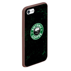 Чехол для iPhone 5/5S матовый Anteiku coffee sturbucks - фото 2