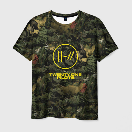 Мужская футболка 3D Twenty One Pilots Фото 01 Мужская футболка 3D Twenty One Pilots Фото 01