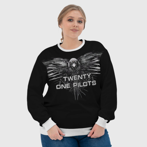 Женский свитшот 3D Twenty One Pilots , цвет 3D печать - фото 6