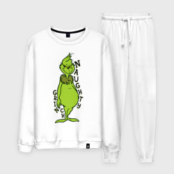 Мужской костюм хлопок Naughty Grinch