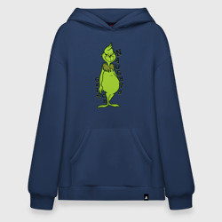 Худи SuperOversize хлопок Naughty Grinch