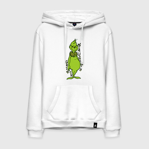 Мужская толстовка хлопок Naughty Grinch Фото 01 Мужская толстовка хлопок Naughty Grinch Фото 01