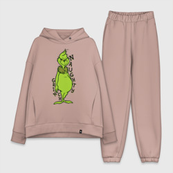 Женский костюм хлопок Oversize Naughty Grinch