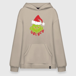 Худи SuperOversize хлопок Cristmas Grinch