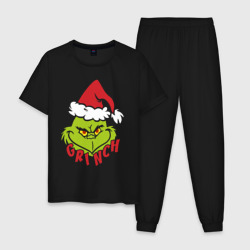 Мужская пижама хлопок Cristmas Grinch