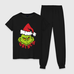 Женская пижама хлопок Cristmas Grinch