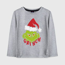 Детский лонгслив хлопок Cristmas Grinch