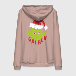 Мужская толстовка на молнии хлопок Cristmas Grinch