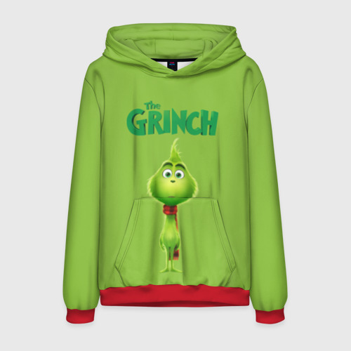 Мужская толстовка 3D The Grinch, цвет красный