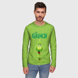 Мужской лонгслив 3D The Grinch - фото 2