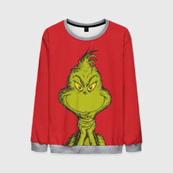 Мужской свитшот 3D Grinch