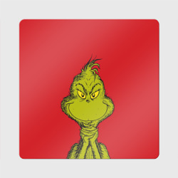 Магнит виниловый Квадрат Grinch