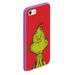 Чехол для iPhone 5/5S матовый Grinch - фото 2