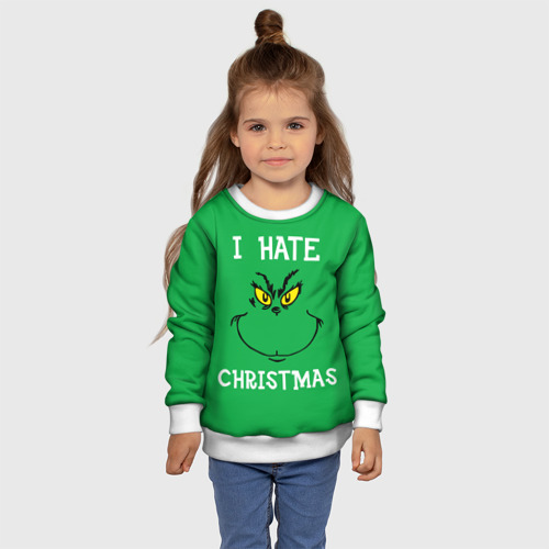 Детский свитшот 3D I hate christmas - фото 7