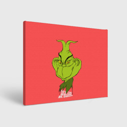 Холст прямоугольный Mr. Grinch