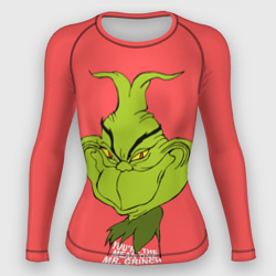 Женский рашгард 3D Mr. Grinch