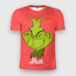 Мужская футболка 3D Slim Mr. Grinch