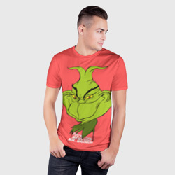 Мужская футболка 3D Slim Mr. Grinch - фото 2