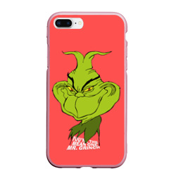 Чехол для iPhone 7Plus/8 Plus матовый Mr. Grinch