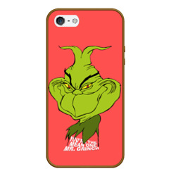 Чехол для iPhone 5/5S матовый Mr. Grinch