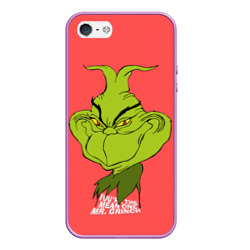 Чехол для iPhone 5/5S матовый Mr. Grinch