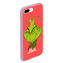 Чехол для iPhone 7Plus/8 Plus матовый Mr. Grinch - фото 2