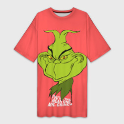 Платье-футболка 3D Mr. Grinch