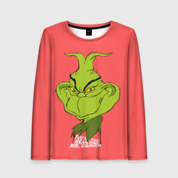 Женский лонгслив 3D Mr. Grinch