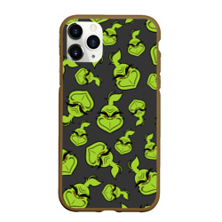 Чехол для iPhone 11 Pro Max матовый The Grinch