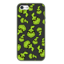 Чехол для iPhone 5/5S матовый The Grinch