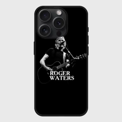 Чехол силиконовый для Apple iPhone 15 Pro Мax матовый Roger Waters, Pink Floyd