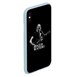 Чехол для iPhone XS Max матовый Roger Waters, Pink Floyd - фото 2