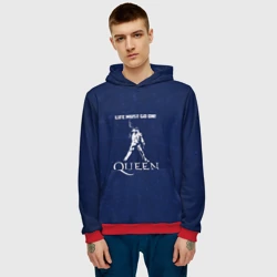 Мужская толстовка 3D Queen - фото 2