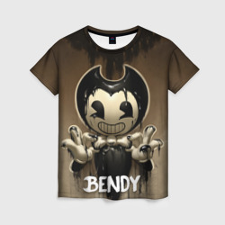 Женская футболка 3D Bendy