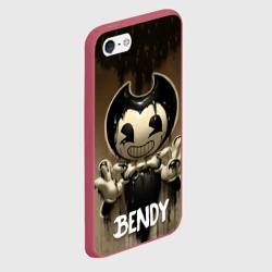 Чехол для iPhone 5/5S матовый Bendy - фото 2