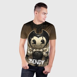 Мужская футболка 3D Slim Bendy - фото 2